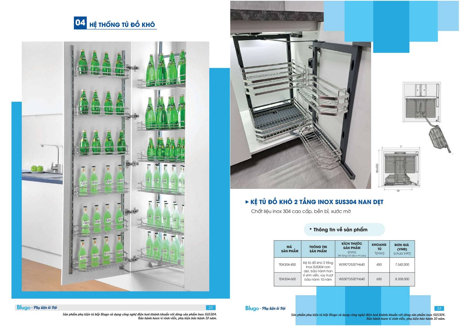 Thiết bị bếp BLUGO Catalogue và Bảng giá mới nhất tại Bình Dương /Page 12